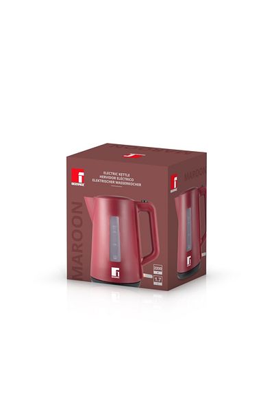 Kela Electric kettle 1.7 l 2200W MAROON