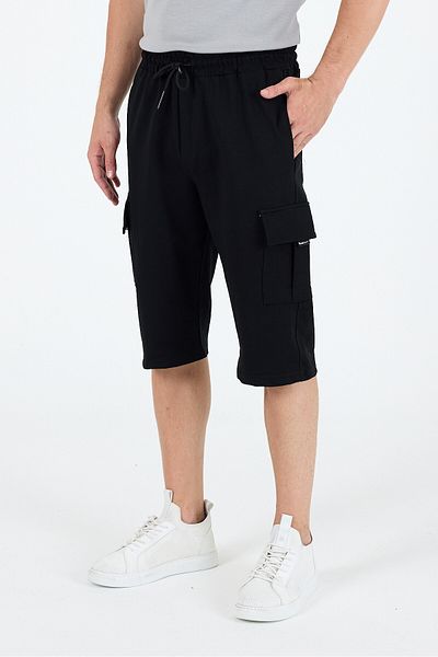 Rodi Comfortable Fit Summer Men's Cargo Pocket Capri Pocket Shorts Suitable for Daily and Sports Use 3330