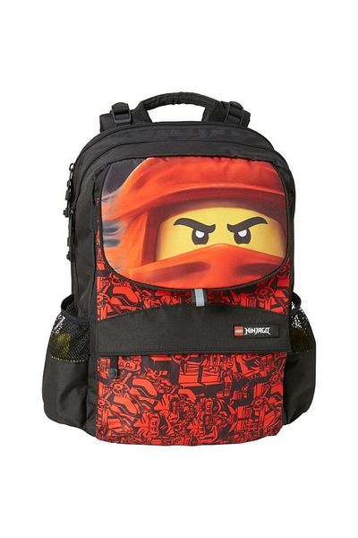 LEGO Hansen LEGO Core Line school bag - Ninjago Red design