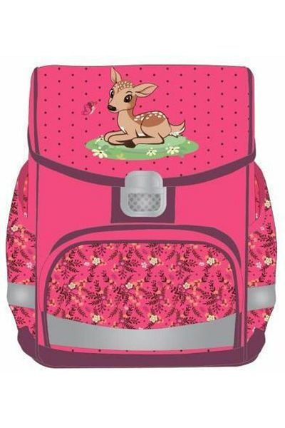 Herlitz Herlitz FIT backpack model PINK WOODS, unequipped, size 35 x 26 x 17 cm