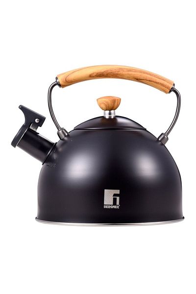 Kela Whistling kettle CARBUNE 2.3 liters purple-black