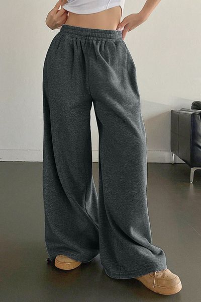 BSBSPOR Summer Loose Fit Adjustable Leg Sweatpants Bottoms Men / Women