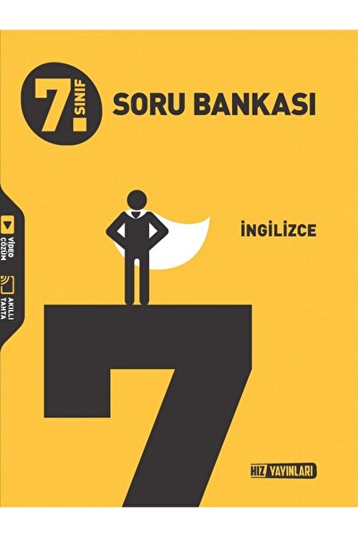 Evrensel İletişim Yayınları 7.Sınıf Hız Yayınları İNGİLİZCE Soru Bankası / Vi...