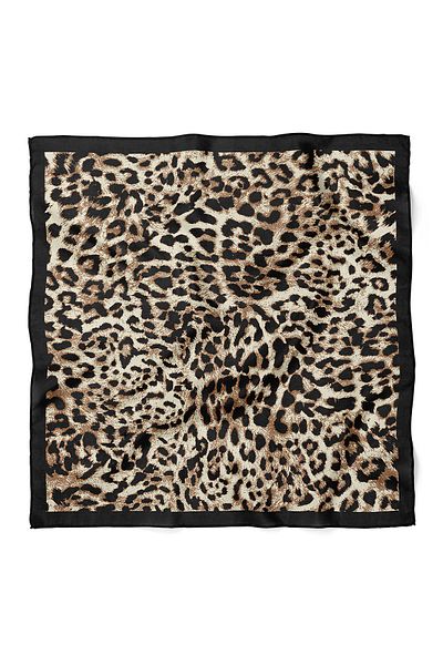 nehir eşarp Leopard Pattern Scarf Bandana 50X50 cm
