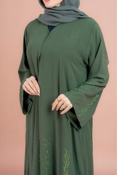 IKKXA Modern Crystal Abaya