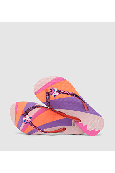 Havaianas Pink HAV. KIDS SLIM GLITTER II kids Sandal