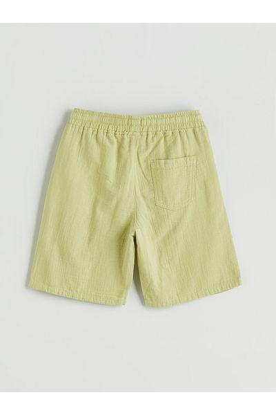 LC Waikiki Elastic Waist Muslin Boy's Shorts