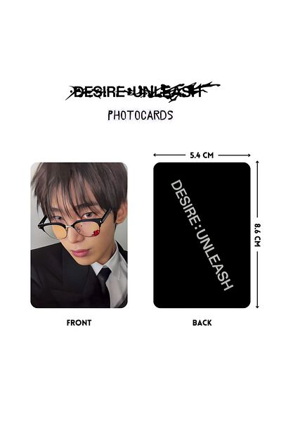 Kpop Dünyasi Enhypen Sunoo'' Desire : Unleash'' Photocards