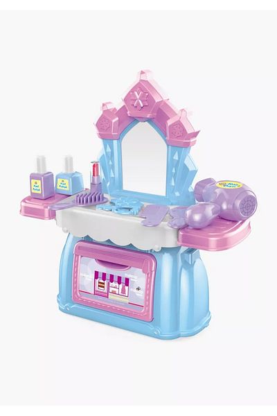 Toybox مجموعة خزانة ملابس صغيرة بتصميم جديد مع مرآة وطاولة زينة للأطفال