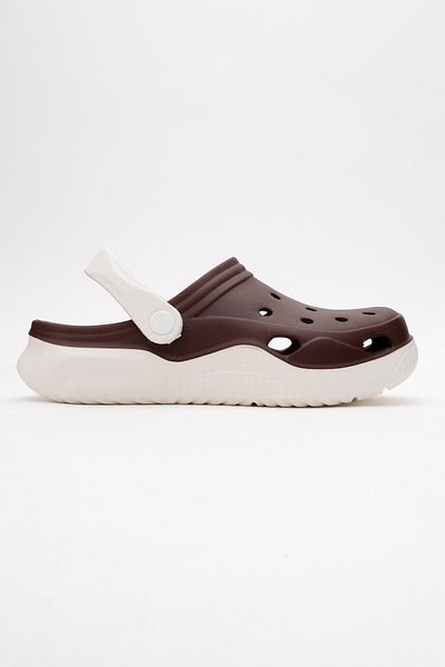 CCWAY AYAKKABI Women's Sabo Slippers Claret Red White