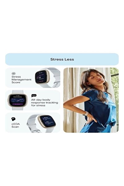 Fitbit Sense 2 Gelişmiş Sağlık Ve Fitness Akıllı Saati (ithalatçı Garantili) Karışık