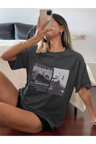 COHERENT Unisex pánské/dámské bavlněné tričko VACATION s vlastním potiskem