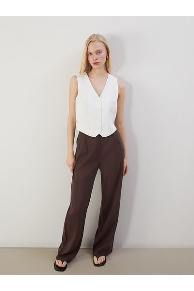 LC Waikiki V-Neck Women's Classic Vest