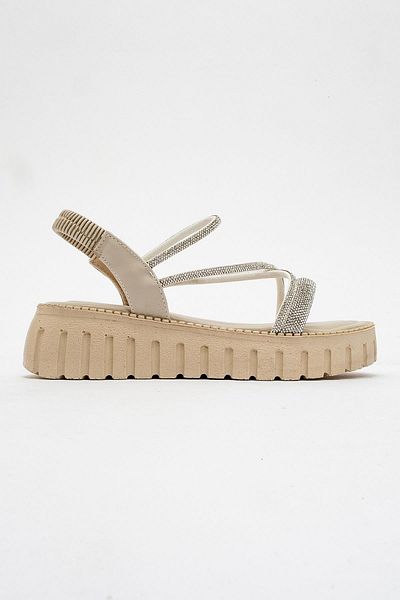 CCWAY AYAKKABI Women's Buckle Ballerina Ballerina Ten