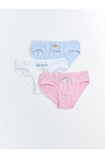 LC Waikiki Σετ εσώρουχα για κορίτσια με στάμπα Cinnamoroll 3 τεμ