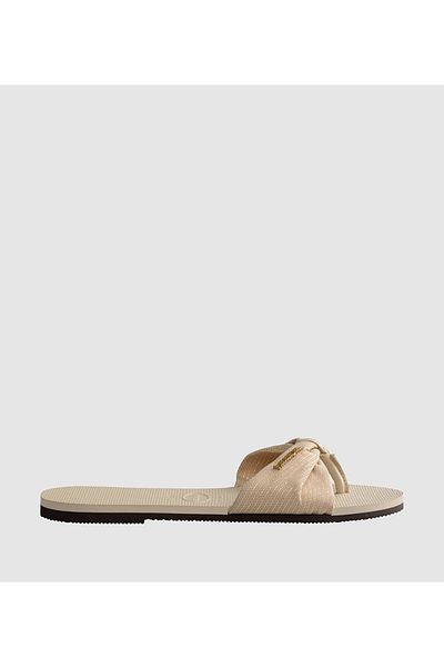 Havaianas Beige HAV. YOU ST TROPEZ SHINE Women's Sandal