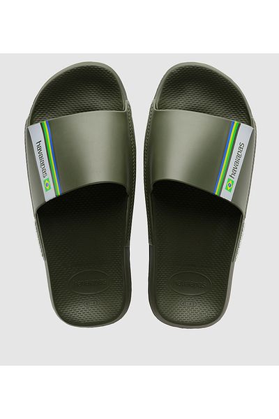 Havaianas Green HAV. SLIDE BRASIL Unisex Sandal