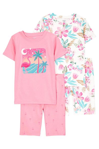 Carter's Girl's Pajama Set 4 Pack