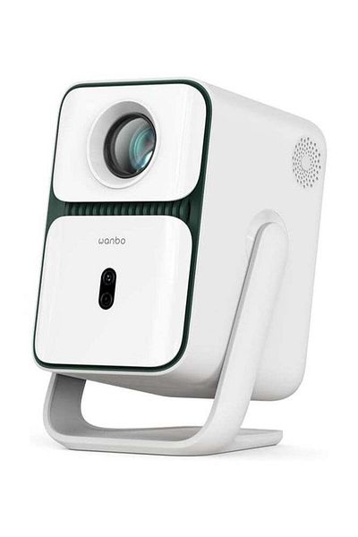 wanbo T2 Ultra Gimbal Projector Android TV 11.0 500 ANSI,1920 * 1080P FHD || DRM L1 Innovative 120 Rotatin