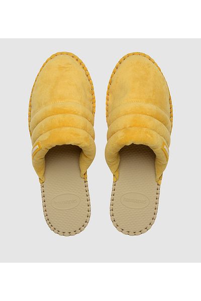 Havaianas Yellow HAV. MULE GOMOS FUR Women's Slippers