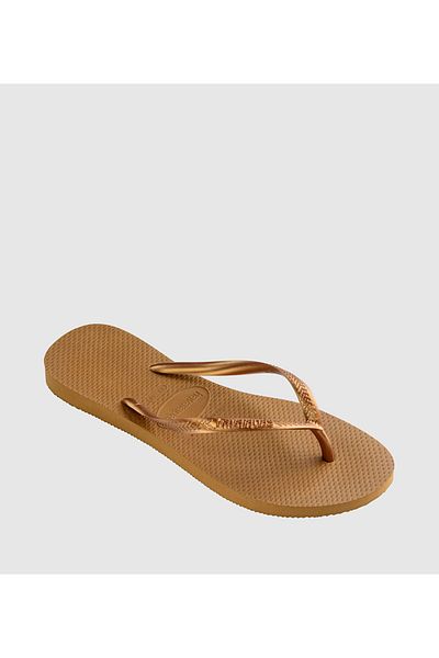 Havaianas صندل HAV. SLIM بني للنساء