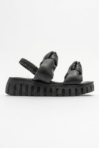 CCWAY AYAKKABI Woman's buckled ballet black