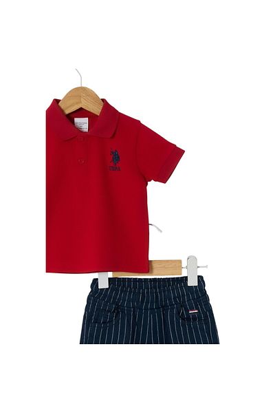 U.S. Polo Assn. Baby Boy Double Set