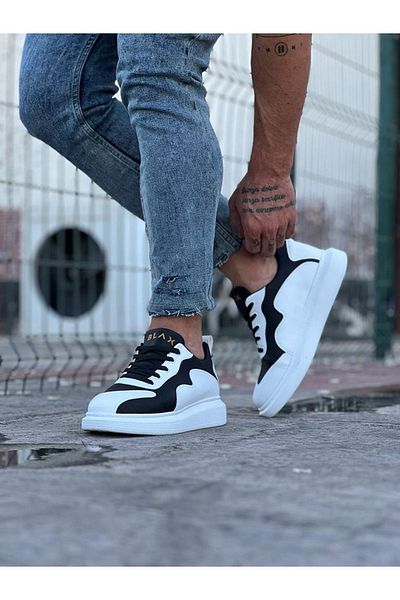 Celira Hs301 White Black Men's Casual Shoes