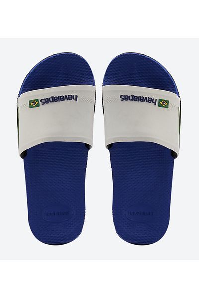 Havaianas White HAV. SLIDE BRASIL Unisex Sandal