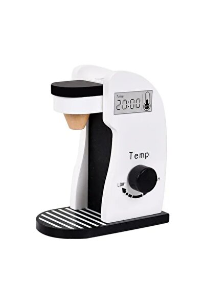 LITTLE ANGEL مجموعة ألعاب صانعة القهوة الخشبية للأطفال - آلة صنع قهوة تظاهرية...