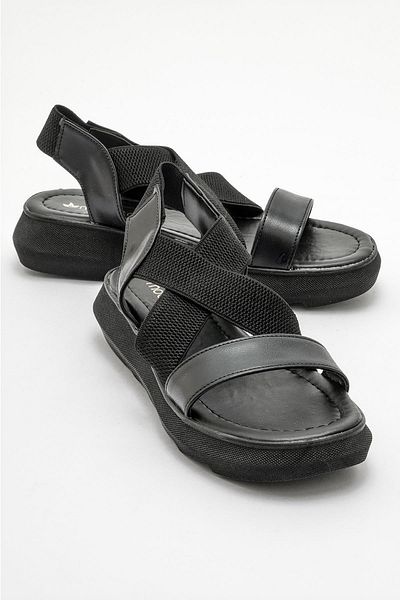 CCWAY AYAKKABI Women's Casual Shoes BLACK