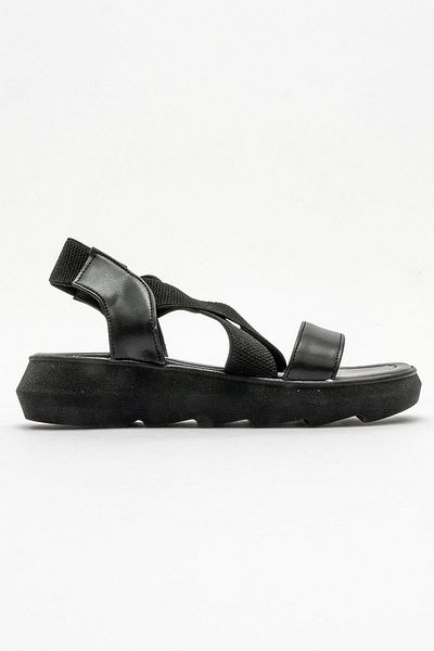 CCWAY AYAKKABI Women's Casual Shoes BLACK