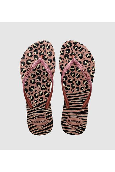 Havaianas Black HAV. SLIM ANIMALS MIX Women's Sandal