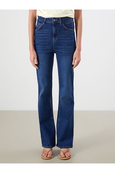 LC Waikiki Crop Flare Women's Jean Pants