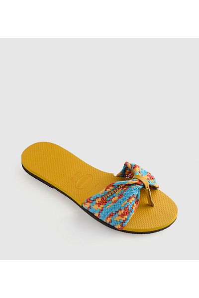 Havaianas Yellow HAV. YOU ST TROPEZ MESH Women's Sandal