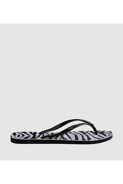 Havaianas Black HAV. SLIM ANIMALS GLITTER Women's Sandal