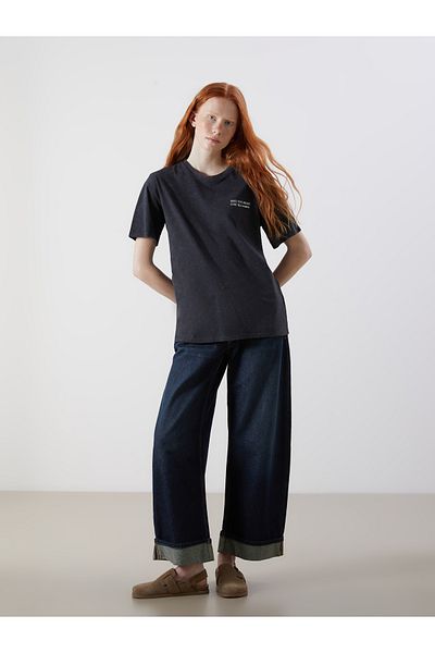 LC Waikiki Crew Neck Printed Women's T-Shirt