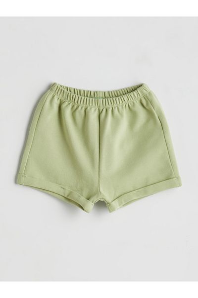 LC Waikiki Baby-Shorts für Jungen mit elastischer Taille, 2-teilig