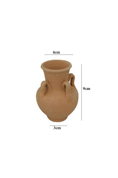 Others A small pottery artifact in the shape of a water jar