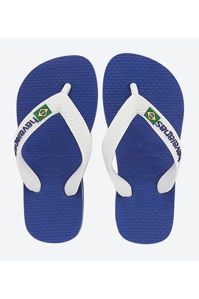 Havaianas Blue HAV. BRASIL LOGO Unisex Sandal