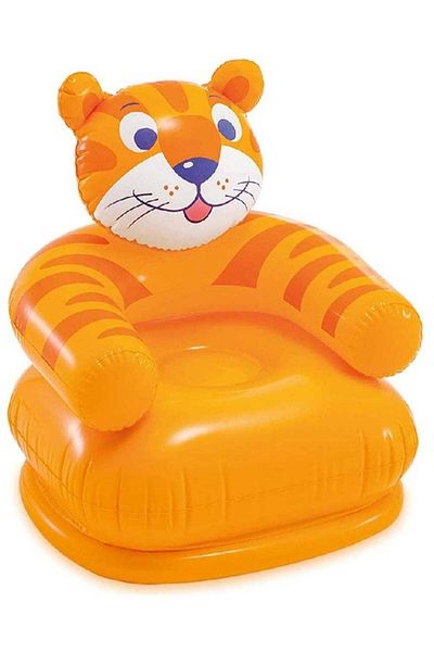 NOON Inflatable Tiger Chair for Kids - 65cm x 64cm x 79cm