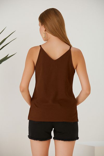 HOFY 1309 Μπλούζα με κουμπιά με κορδόνι