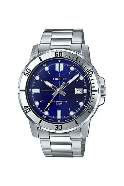 Casio Casio Analog Watch with Stainless Steel Strap MTP-VD01D-2EVUDF