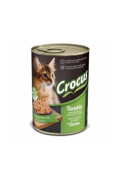 Crocus Yavru Kedi Tavuklu Yaş Mama 400 gr