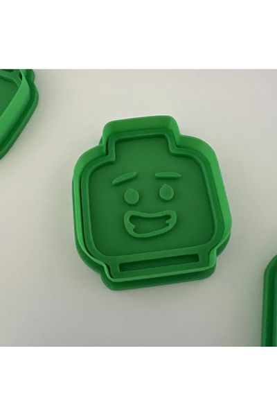 Mizaku Lego Themed Emoji Cookie Mold Set of 9 Molds and Cutters