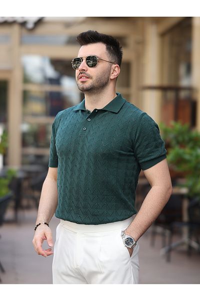 LUMAST Πλεκτό μπλουζάκι OLD MONEY Lycra Ribbed