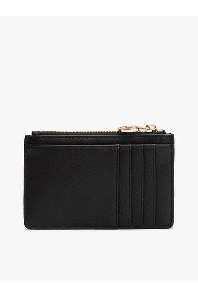 Tommy Hilfiger Th Distinct Long Cc Holder Dámský černý držák na karty Aw0aw17481bds