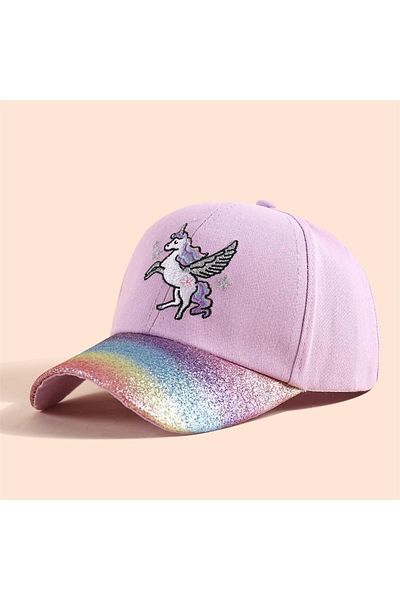 tgc The Girl Cap Girls Unicorn Baseball Cap (pack of 1)