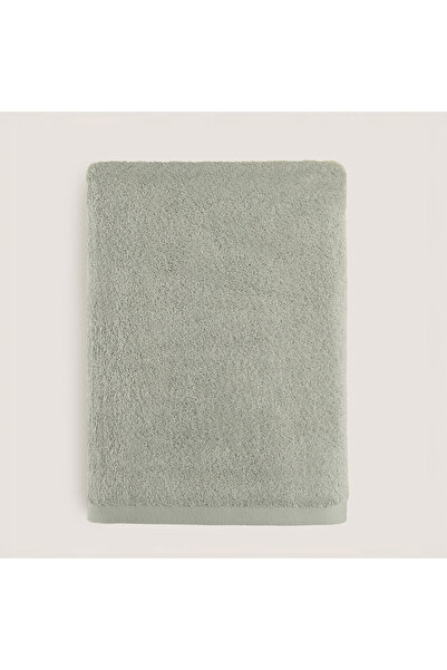 Chakra Solid Banyo Havlusu 85x150 cm DUMAN YEŞİLİ