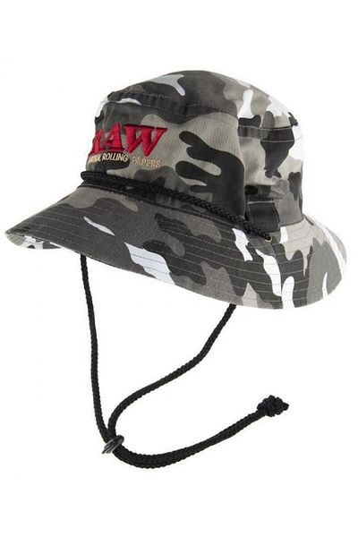 RAW Raw Smokerman Camo hat made of cotton Unisex size M 57-58 cm color Camouflage
